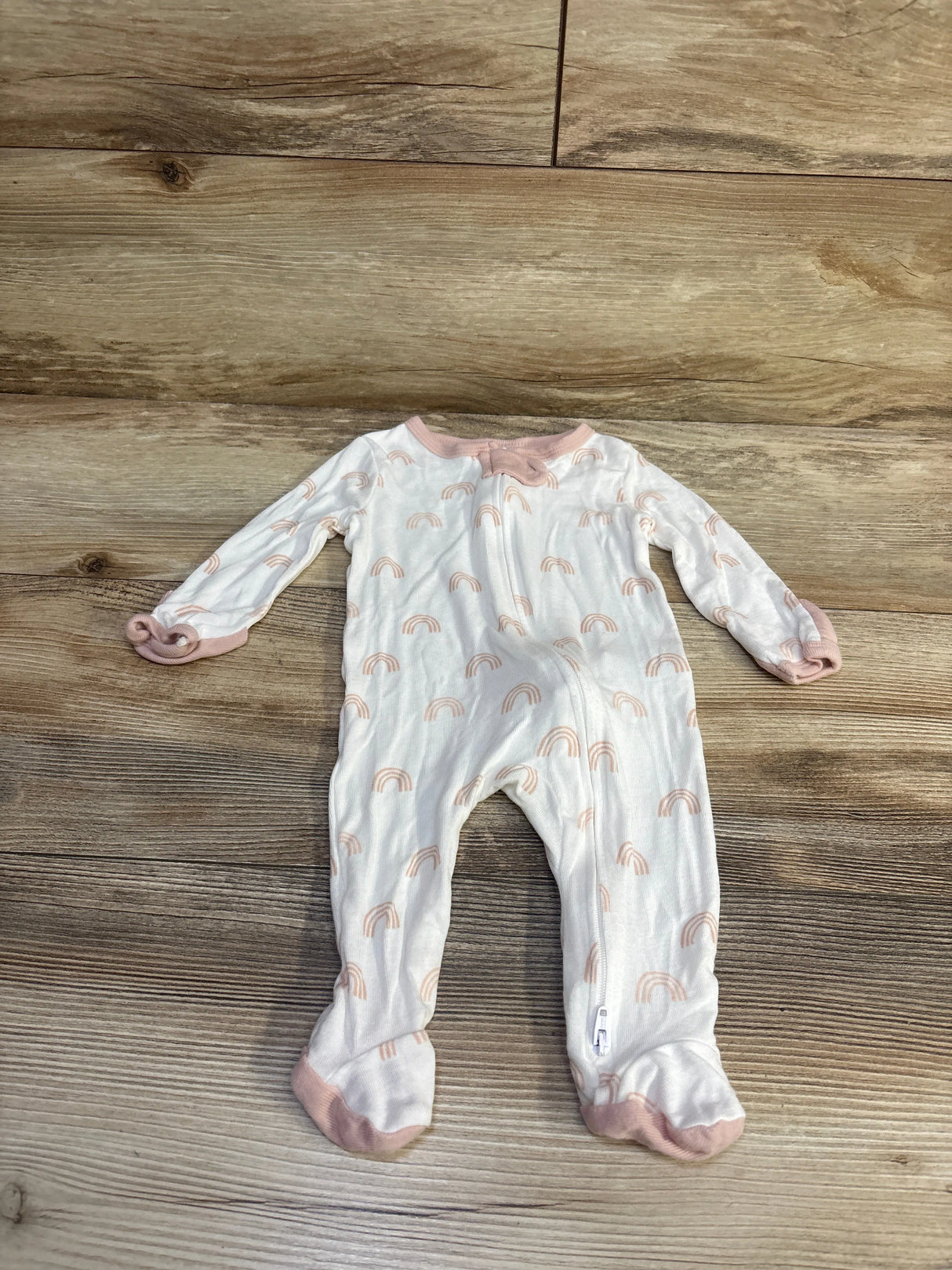Cloud Island Soft Modal Sleeper White sz 0-3m