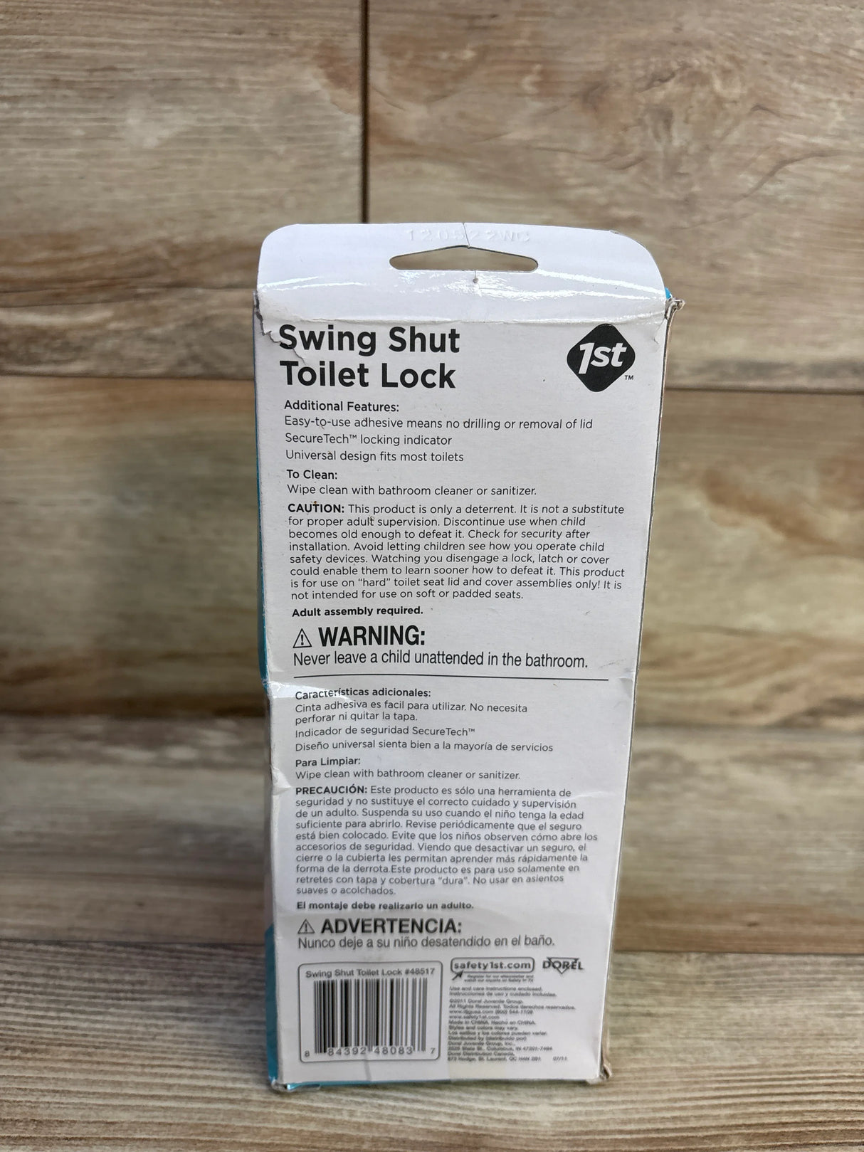 NEW Safety 1st Swing Shut Toilet Lock