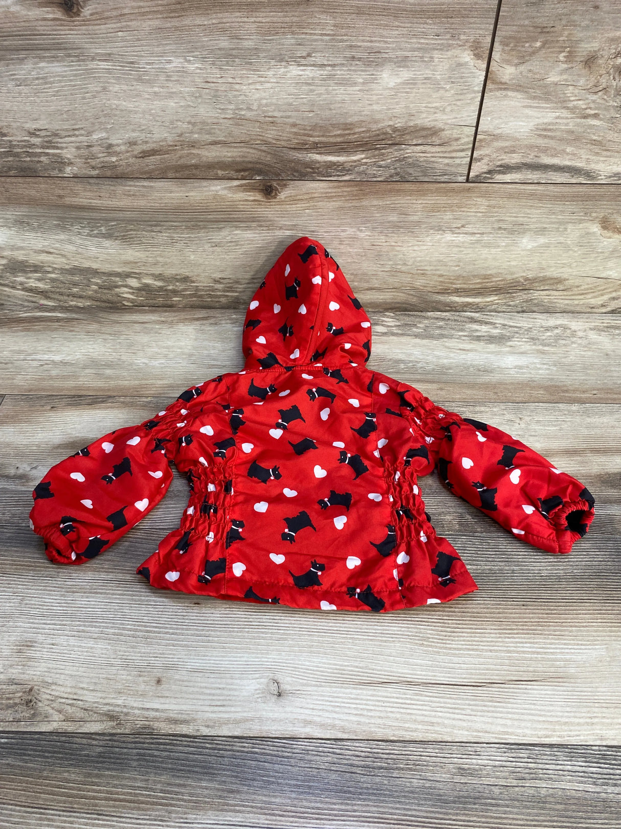 Penelope Mack Scottie Dog Lined Jacket Red sz 12m - Me n Mommy To Be