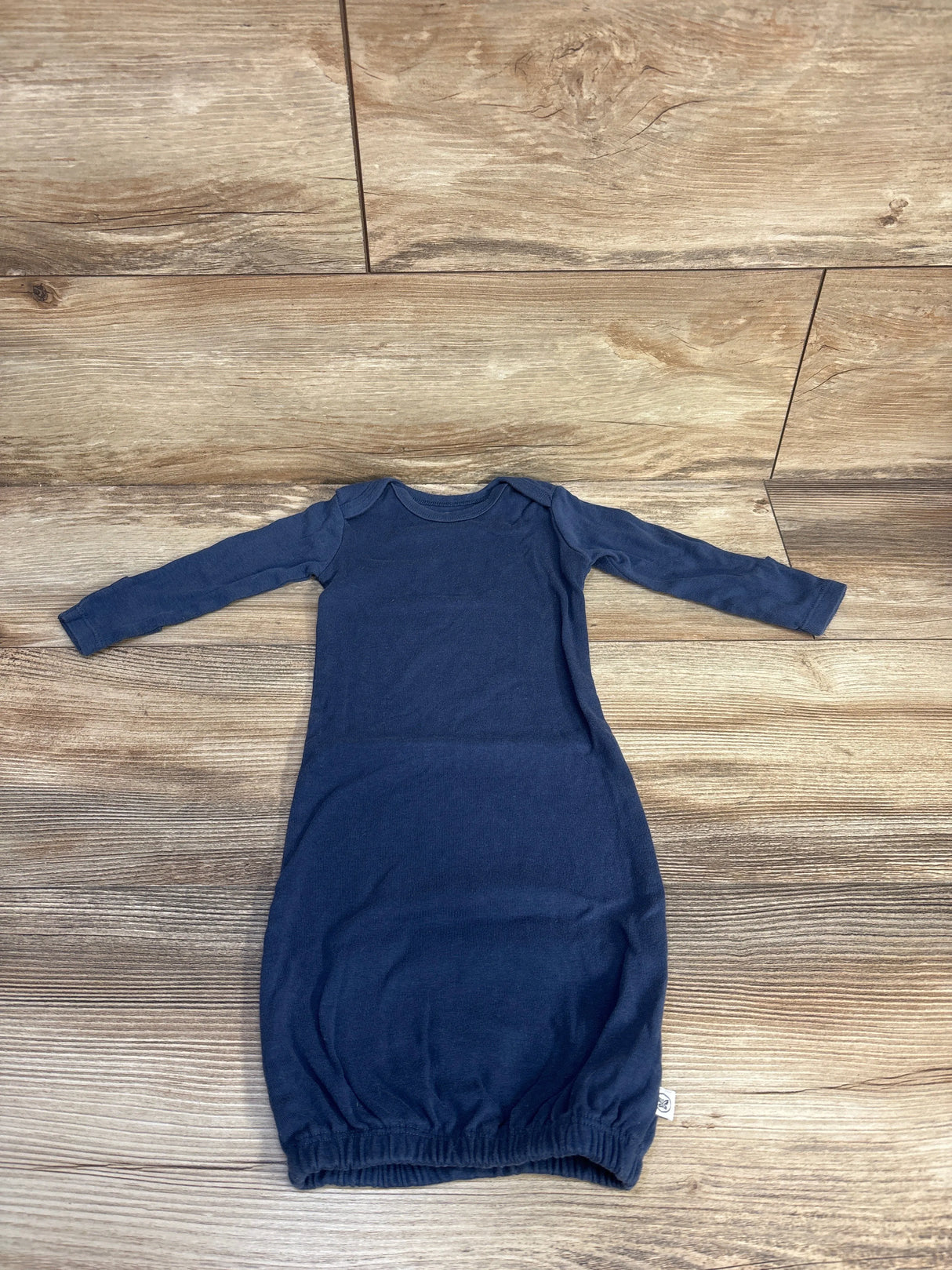 Honest Baby Organic Sleep Gown Navy sz 0-6m