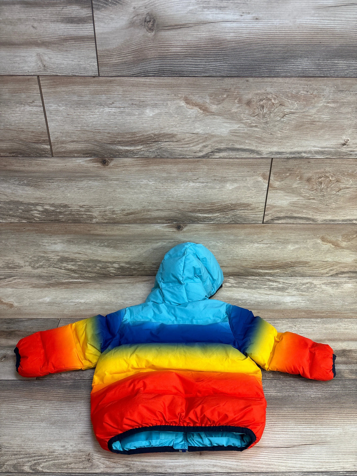 NEXT Rainbow Padded Coat sz 12-18m