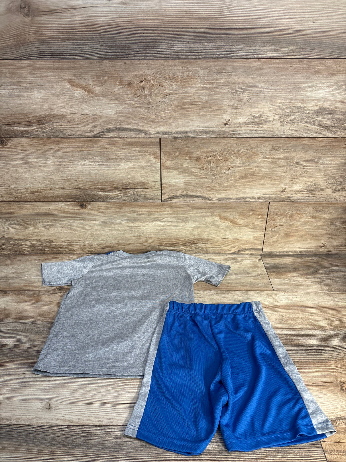 Spongebob Squarepants 2pc Active Shirt & Shorts Set Grey sz 5/6T