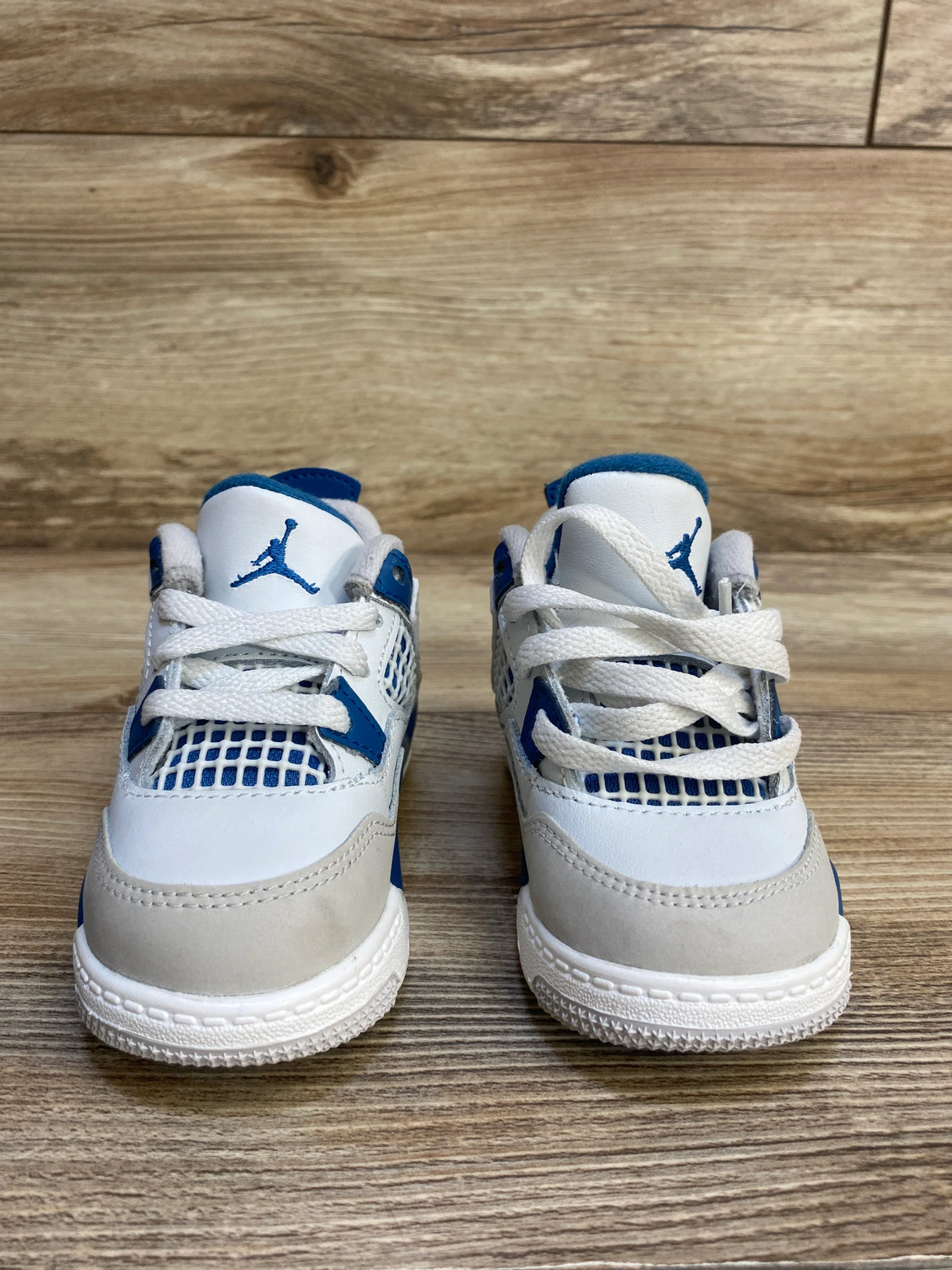 Air Jordan 4 Retro TD 'Military Blue' 2024 Sneakers sz 5c