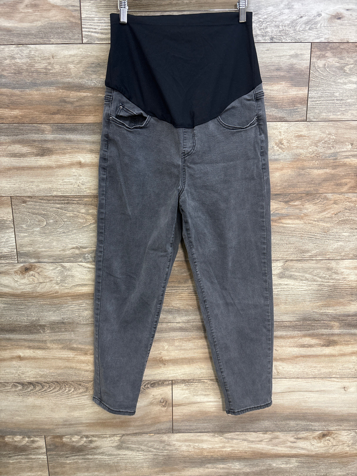 Maternity Full Panel Jeans Grey sz Large