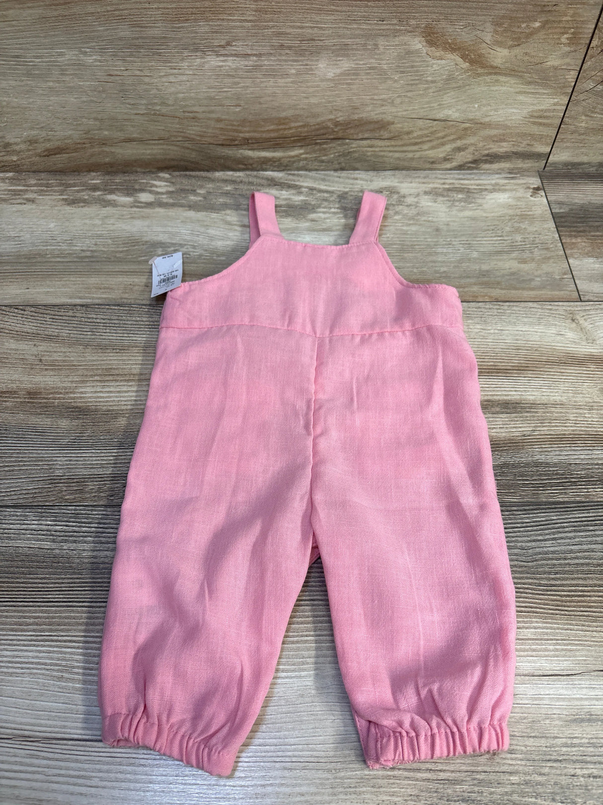 NEW Old Navy Scallop-Trim Overalls Pink sz 0-3m