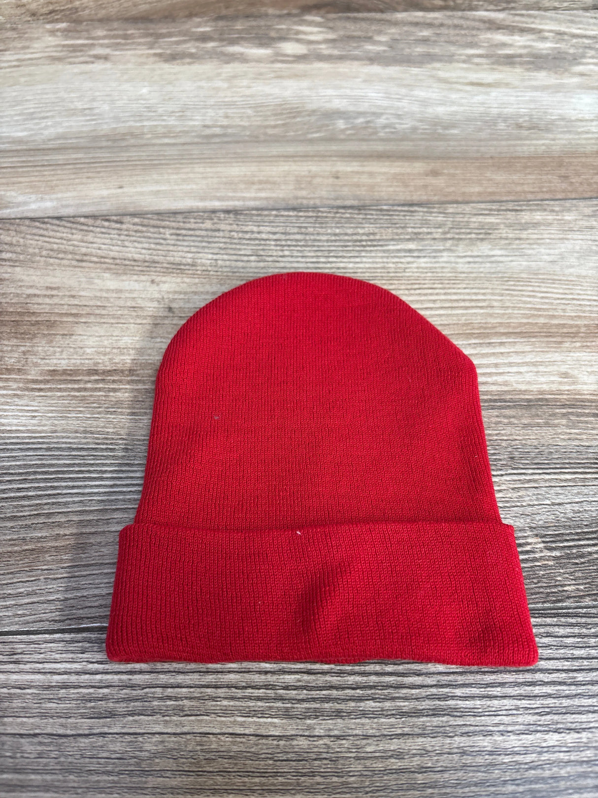 Creative Knitwear Buc-ee's Foldover Beanie Red sz NB