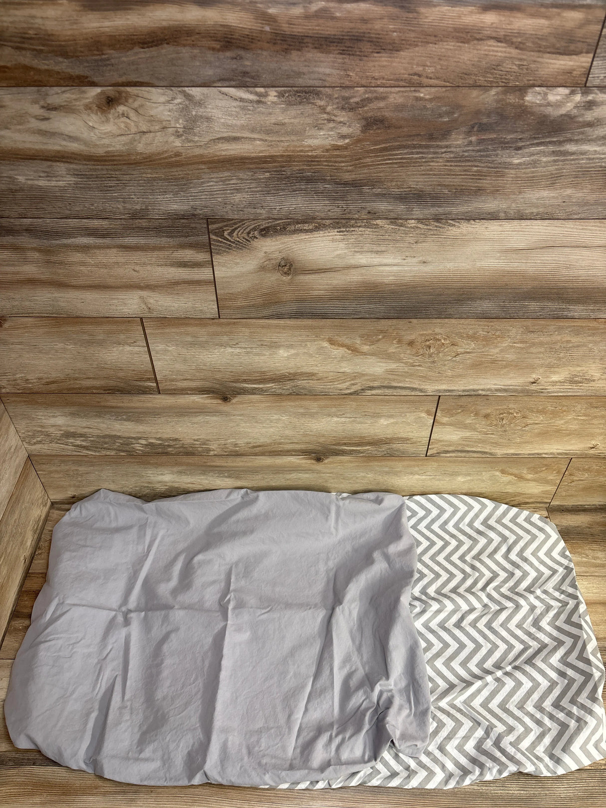 Cloud Island Fitted Playard Sheets, 2pk Grey