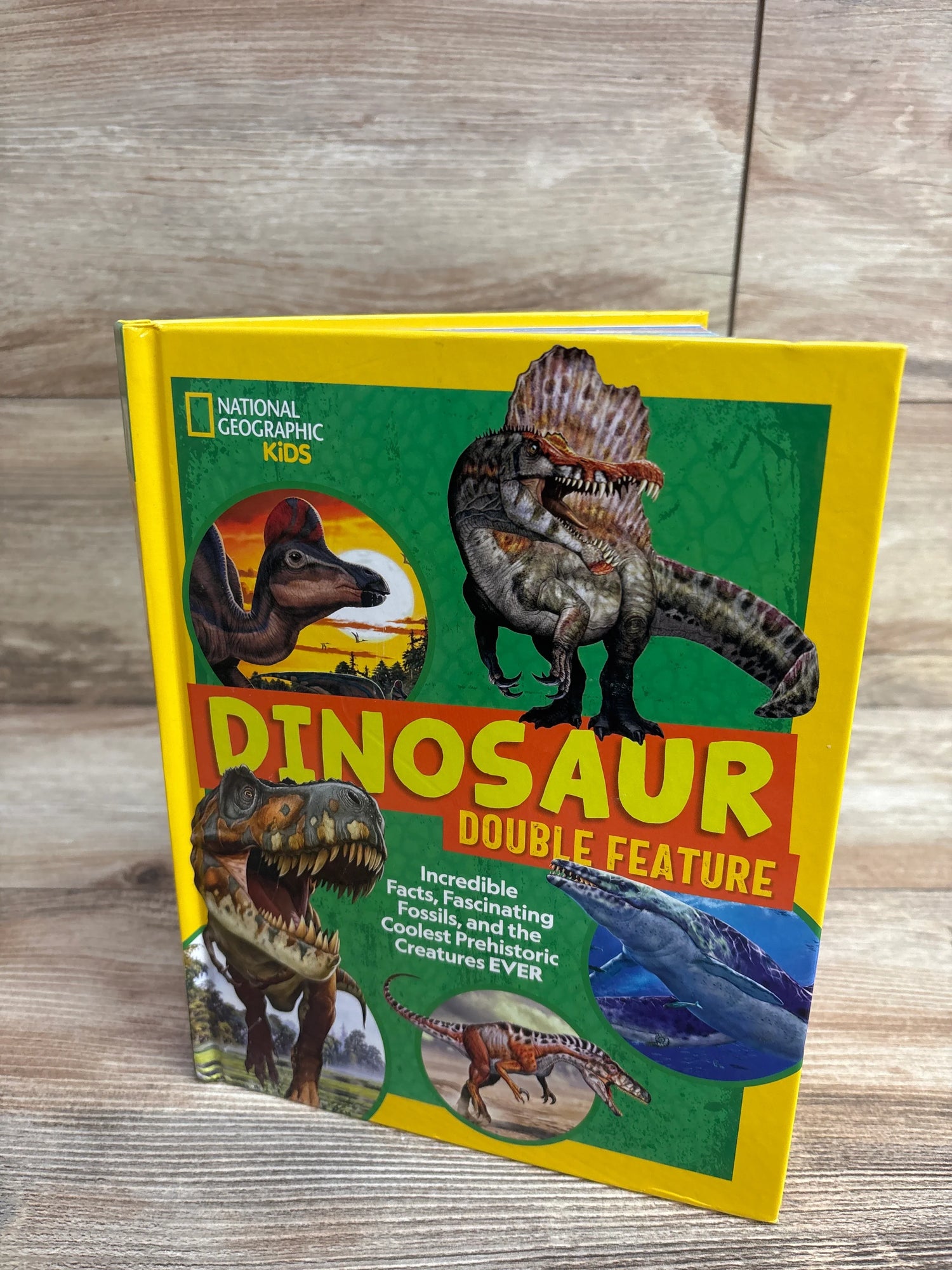 National Geographic Kids Dinosaur Double Feature Hardcover Book