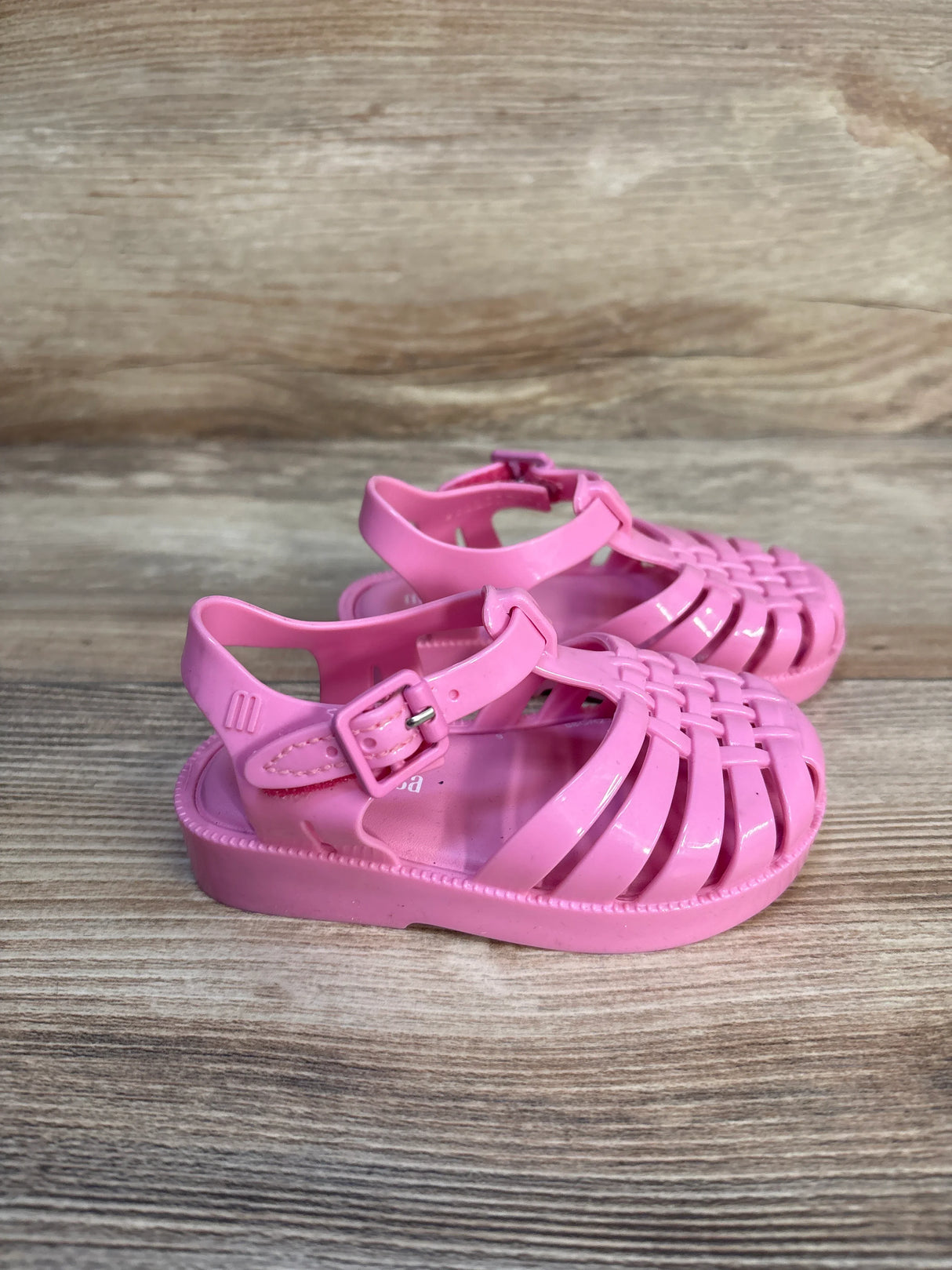 Mini Melissa Possession Jelly Sandals Pink sz 6c
