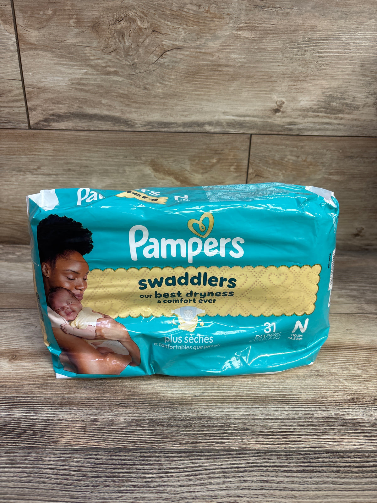 NEW Pampers Swaddlers Diapers, 31ct. Size Newborn