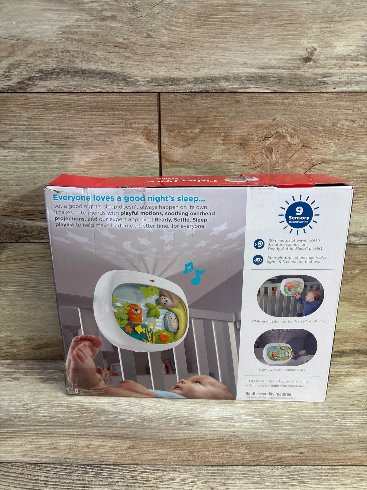 NEW Fisher Price Settle & Sleep Projection Soother