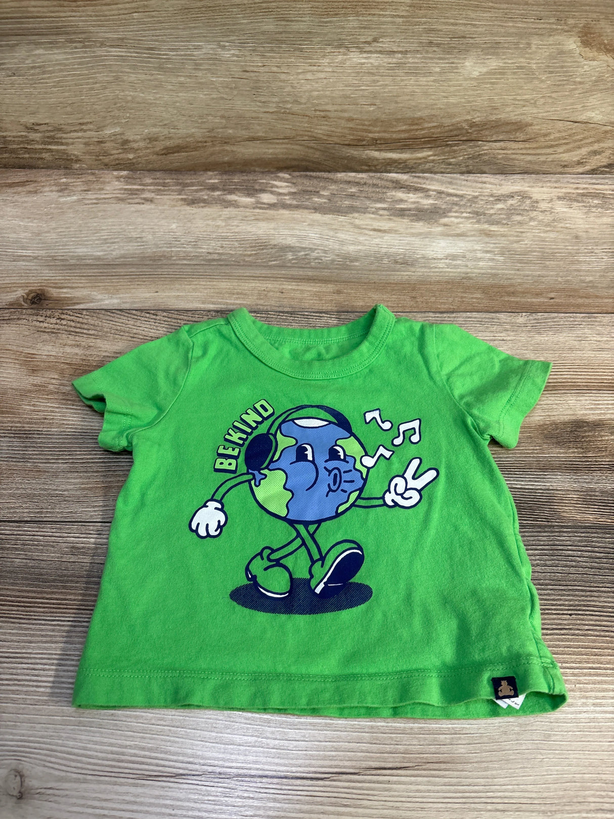 Baby Gap Be Kind Shirt Green sz 12-18m