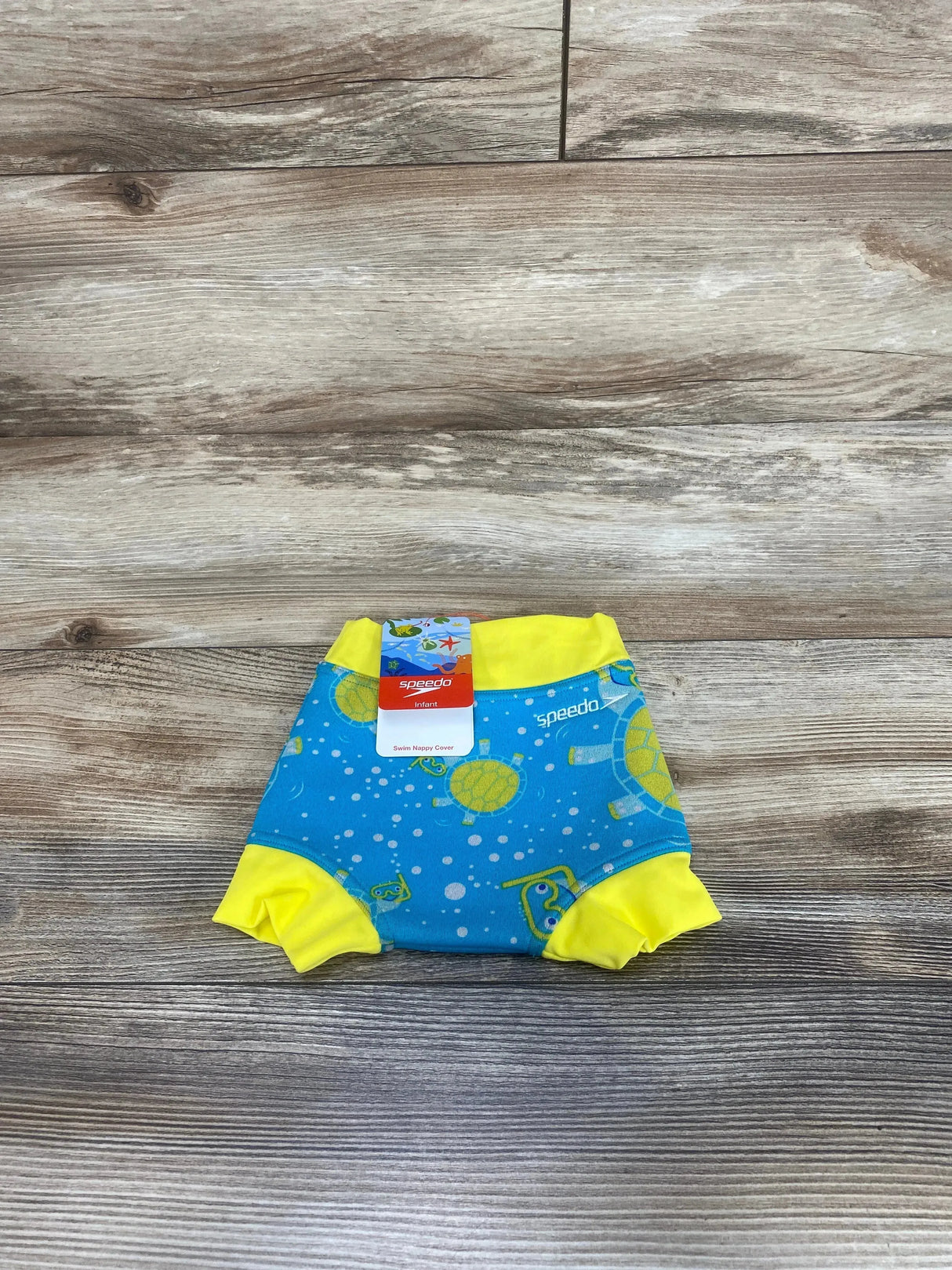 NEW Speedo Blue Swim Nappy Cover sz 3-6m - Me n Mommy To Be