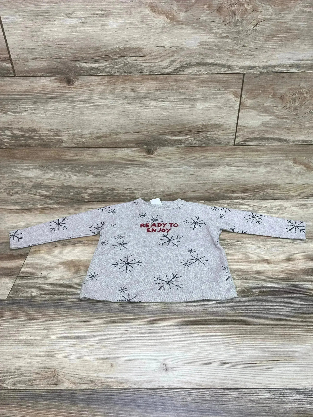 Zara Ready To Enjoy Shirt Brown sz 18-24m - Me n Mommy To Be