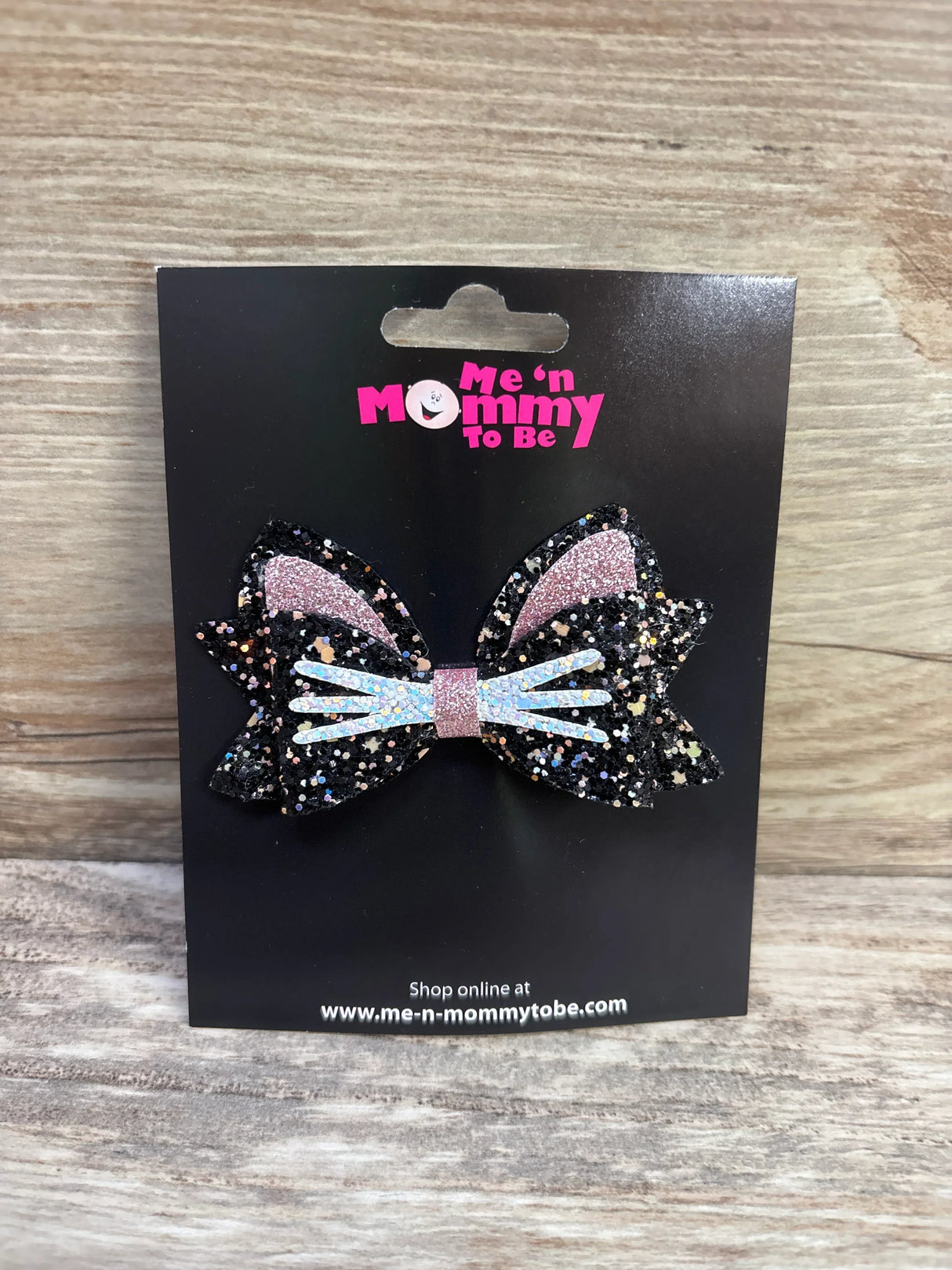 NEW Cat Glitter Hair Bow