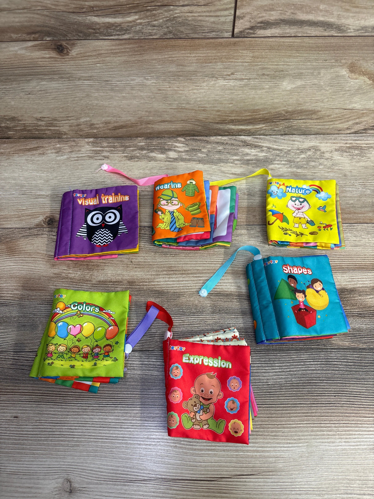 Teytoy 6Pc My First Soft Crinkle Cloth Book