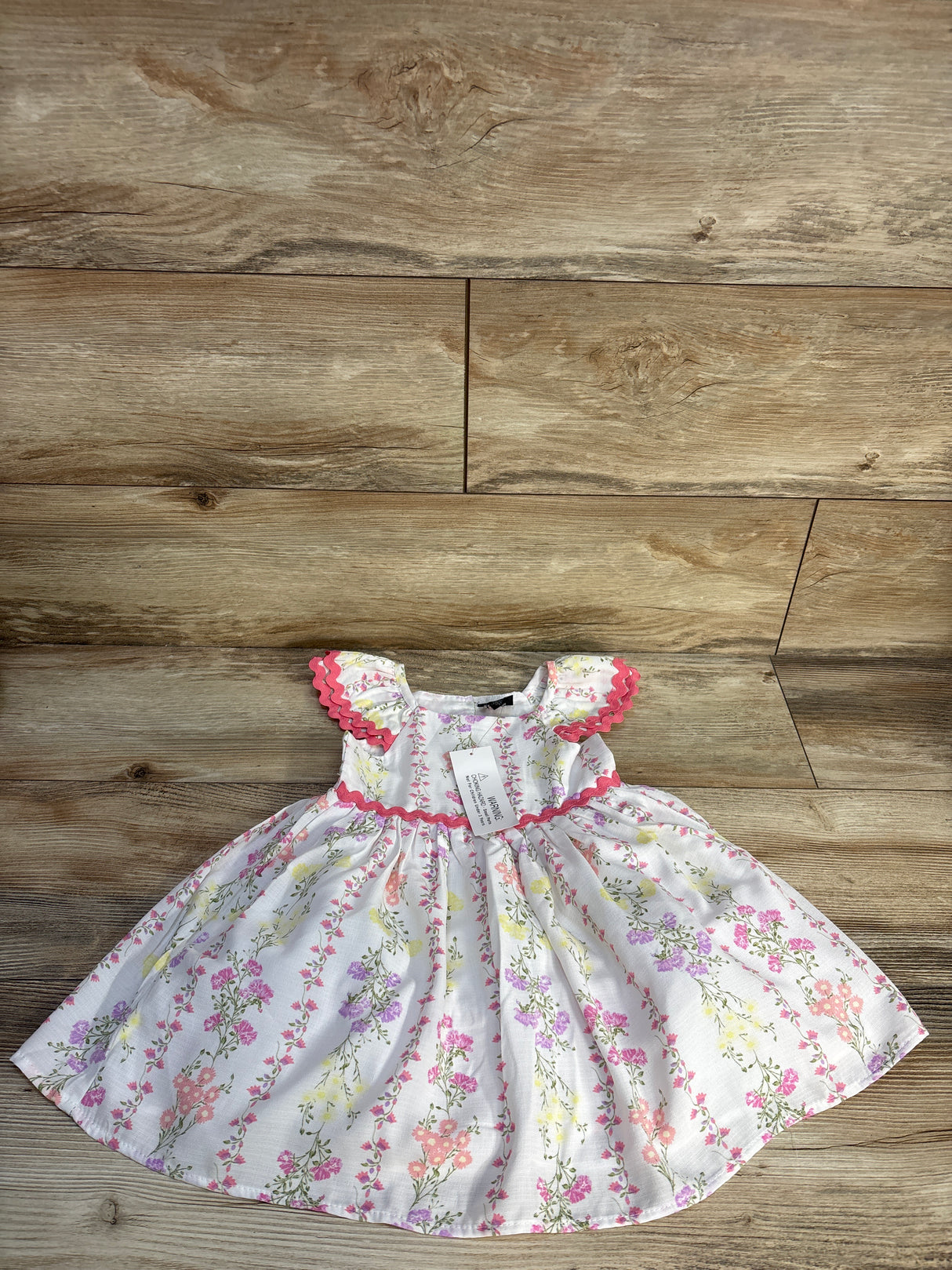 NEW Lilt Floral Dress White sz 2T