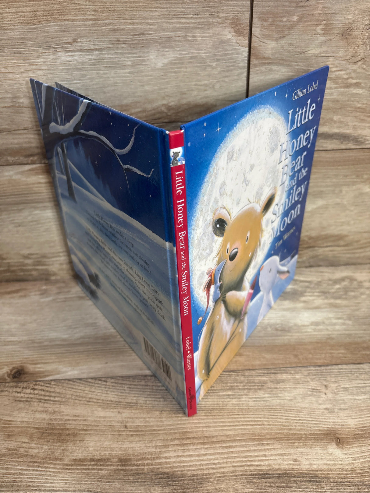 Little Honey Bear and the Smiley Moon Hardcover Book