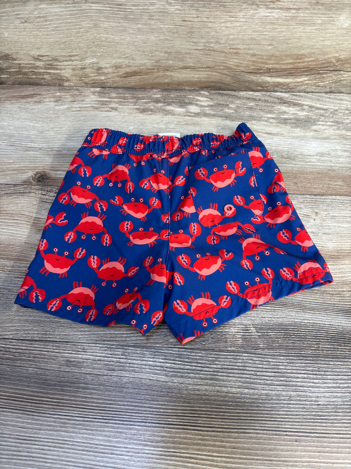Wonder Nation Crab Swim Trunks Navy sz 18m