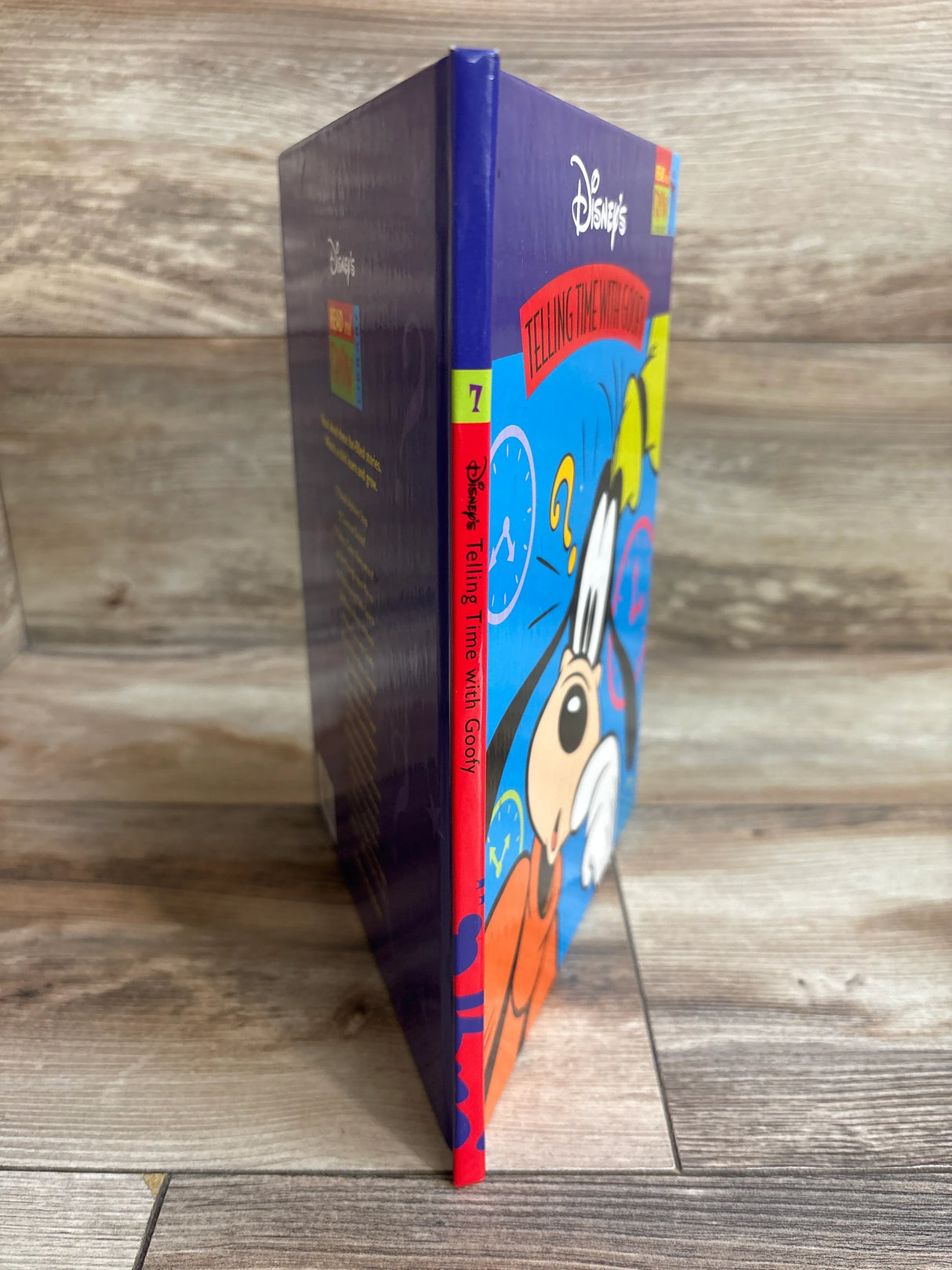 Disney's Telling Time with Goofy Hardcover Book