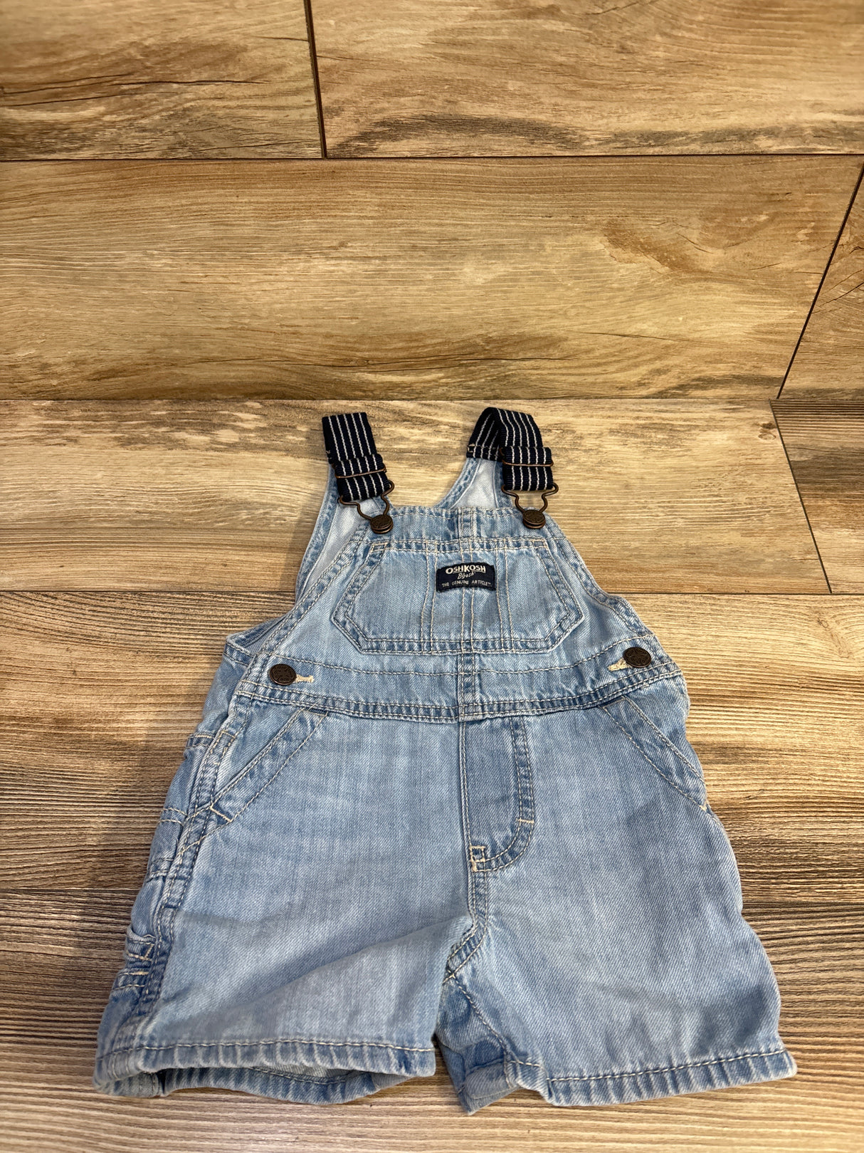 Oshkosh Denim Shortalls Blue sz 12m