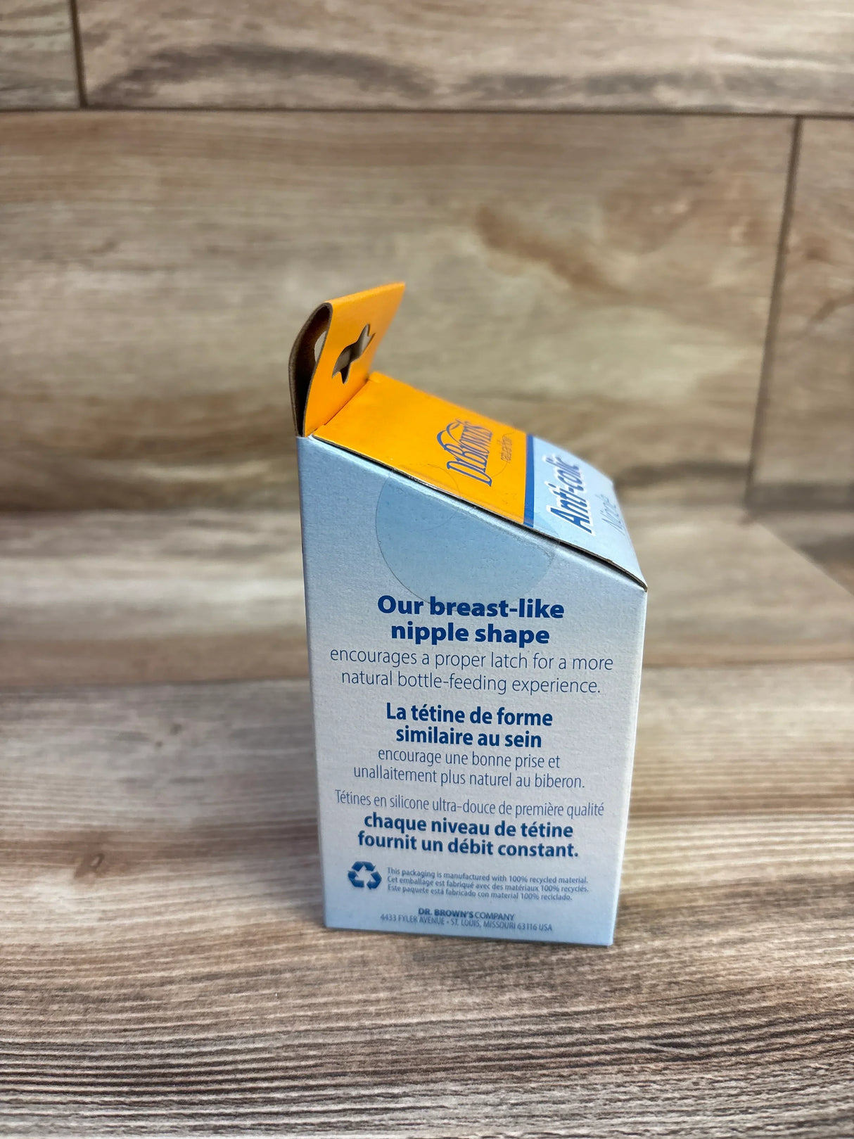 NEW Dr. Brown's Anti-Colic Medium Wide Nipples 2pk Level 2