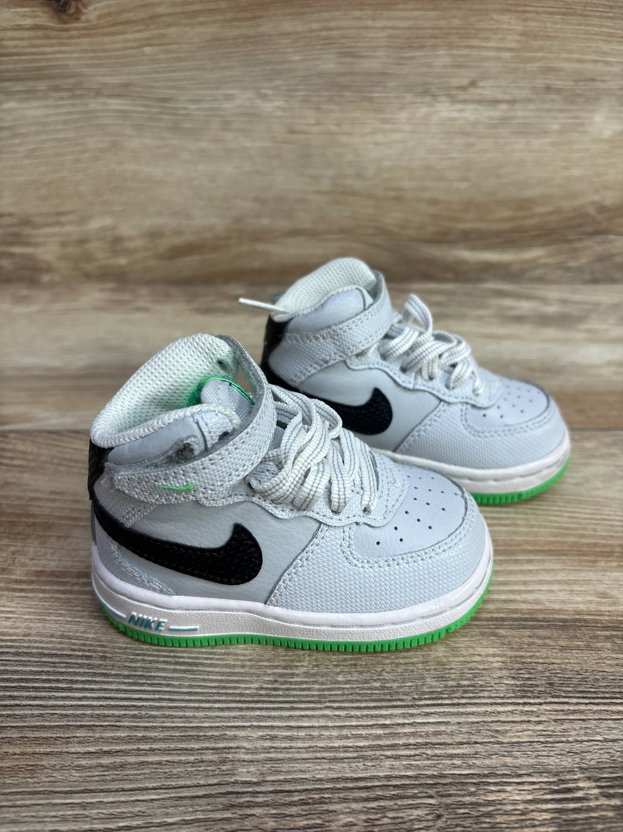 Nike Air Force 1 Mid TD 'Grey' Sneakers sz 4c