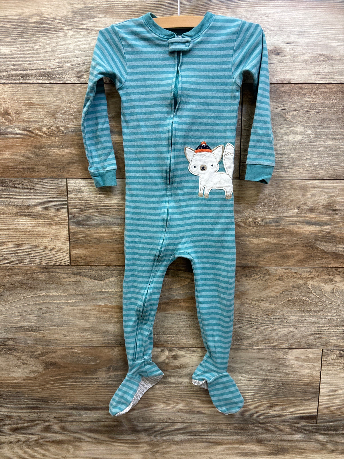 Carter's Striped Sleeper Blue sz 3T