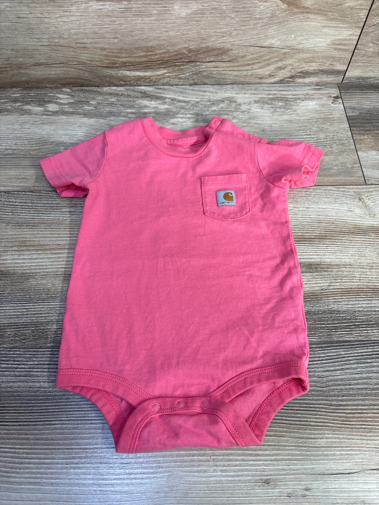 Carhartt Pocket Bodysuit Pink sz 9m