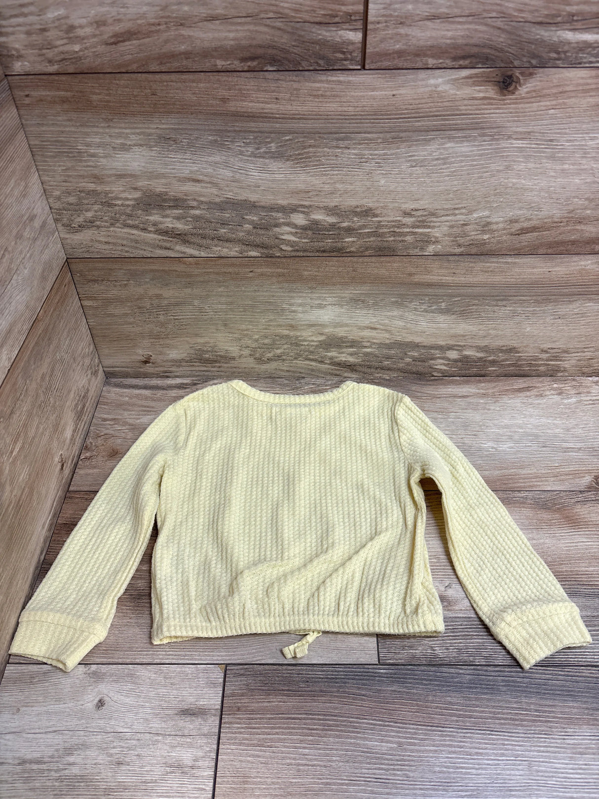 Epic Treads Waffle Knit Shirt Yellow sz 4T