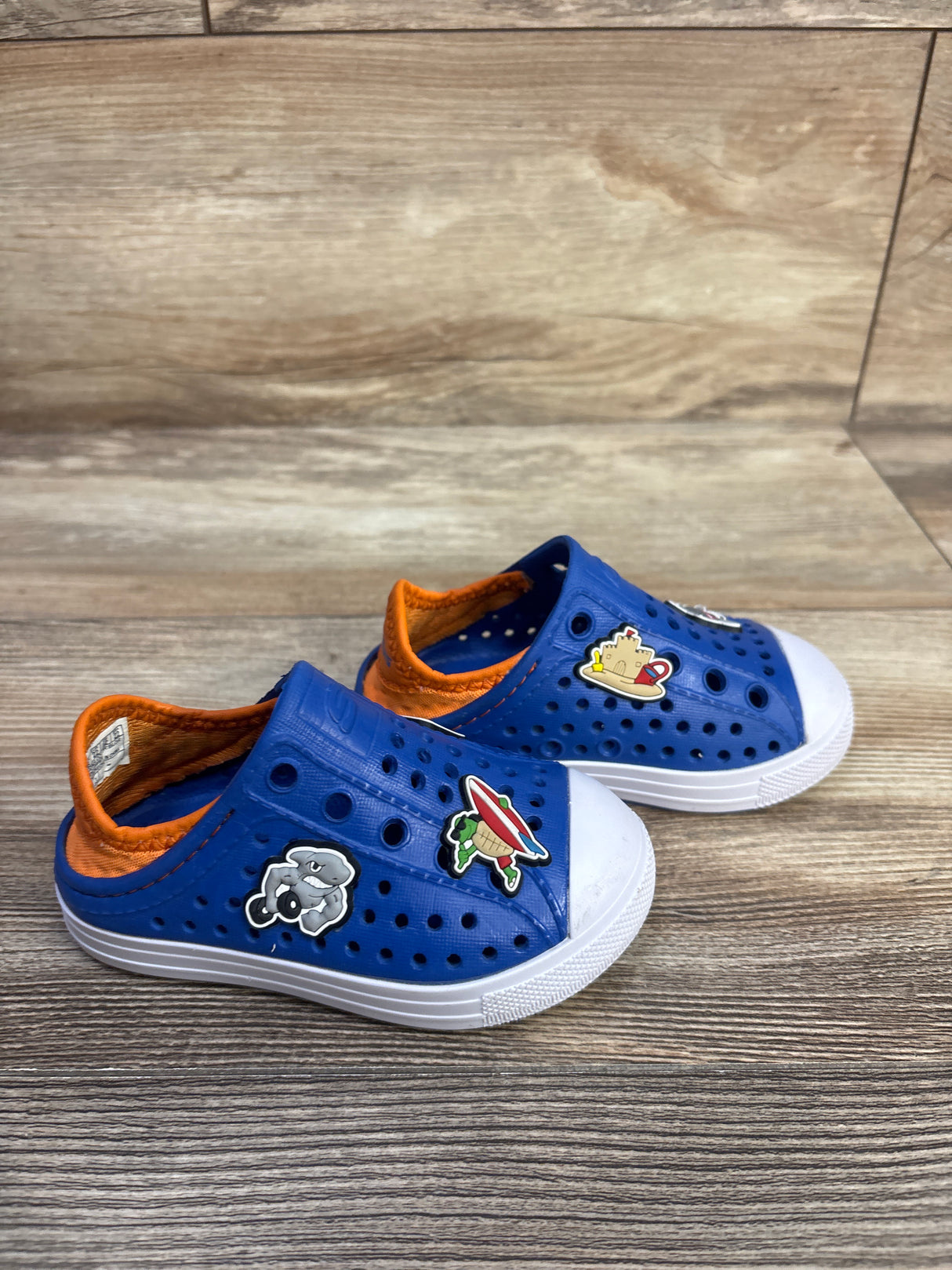 Skechers Foamies Slip On Shoe Blue sz 6c
