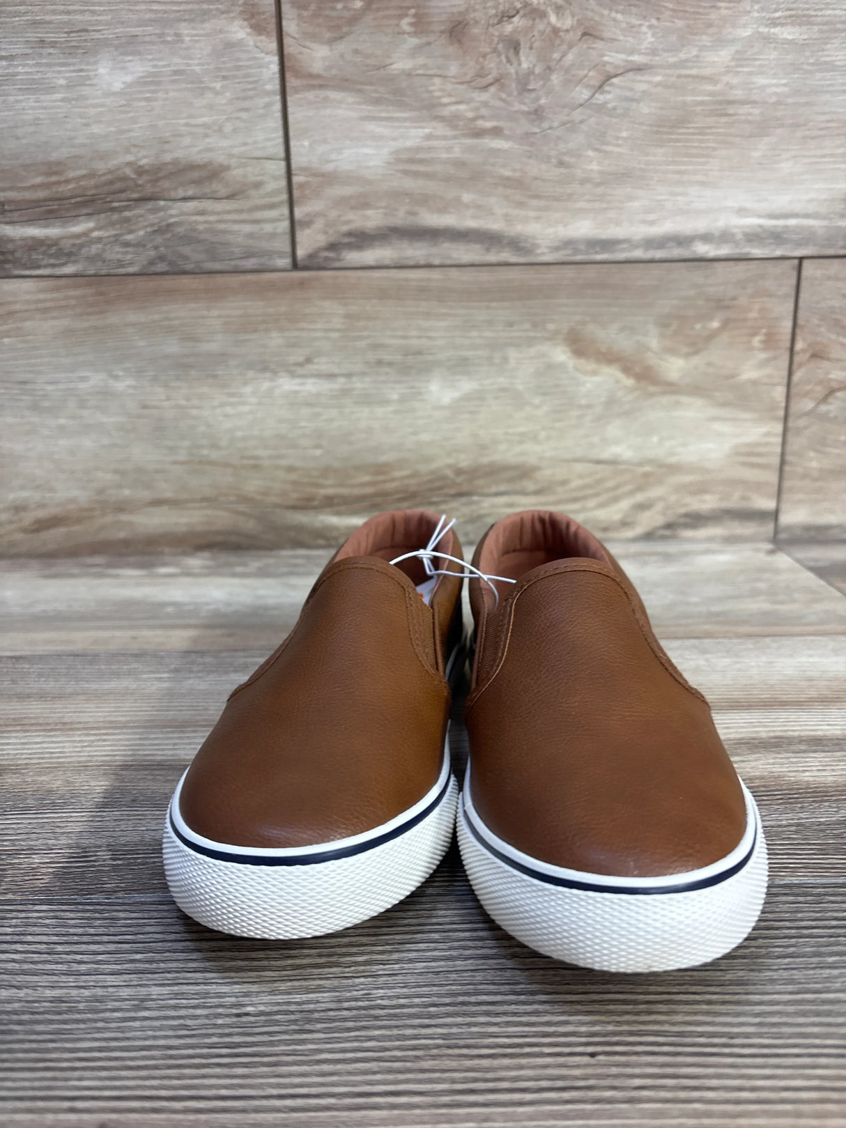 NEW Cat & Jack Enzo Slip-On Sneakers Brown sz 2Y