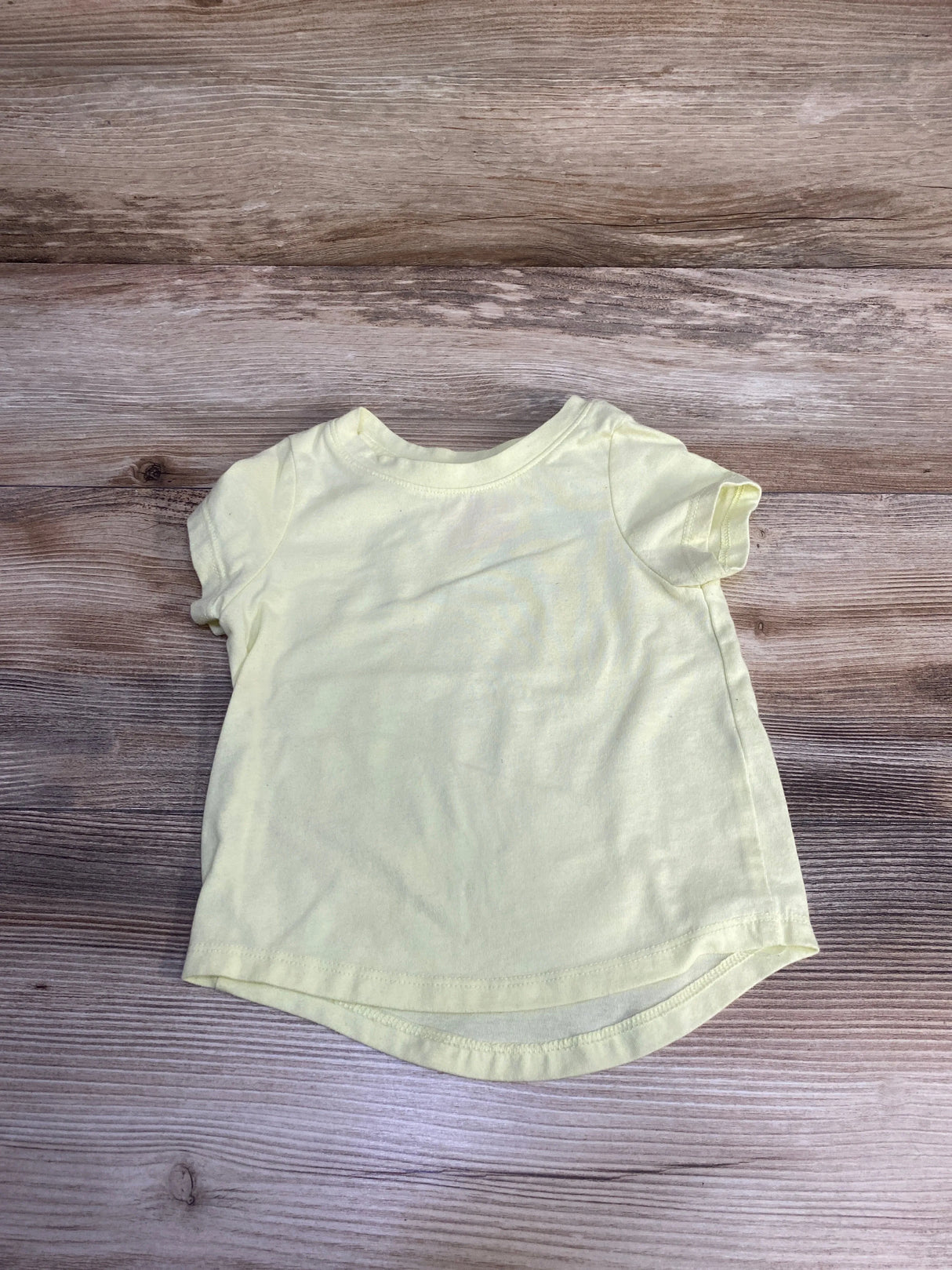 Cat & Jack Short Sleeve Shirt Yellow sz 18m