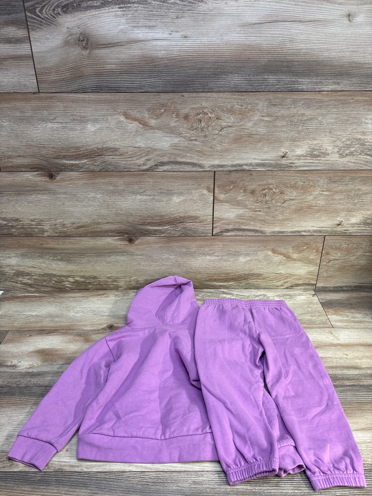Adidas 2pc Pullover Sweatshirt & Joggers Set Purple sz 3T