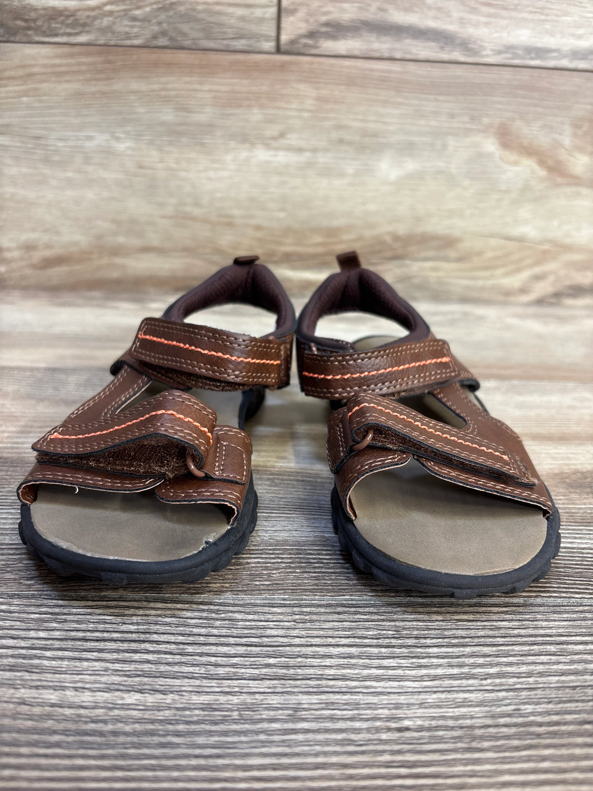 Simple Joys Rowan Beach Sandals Brown sz 11c