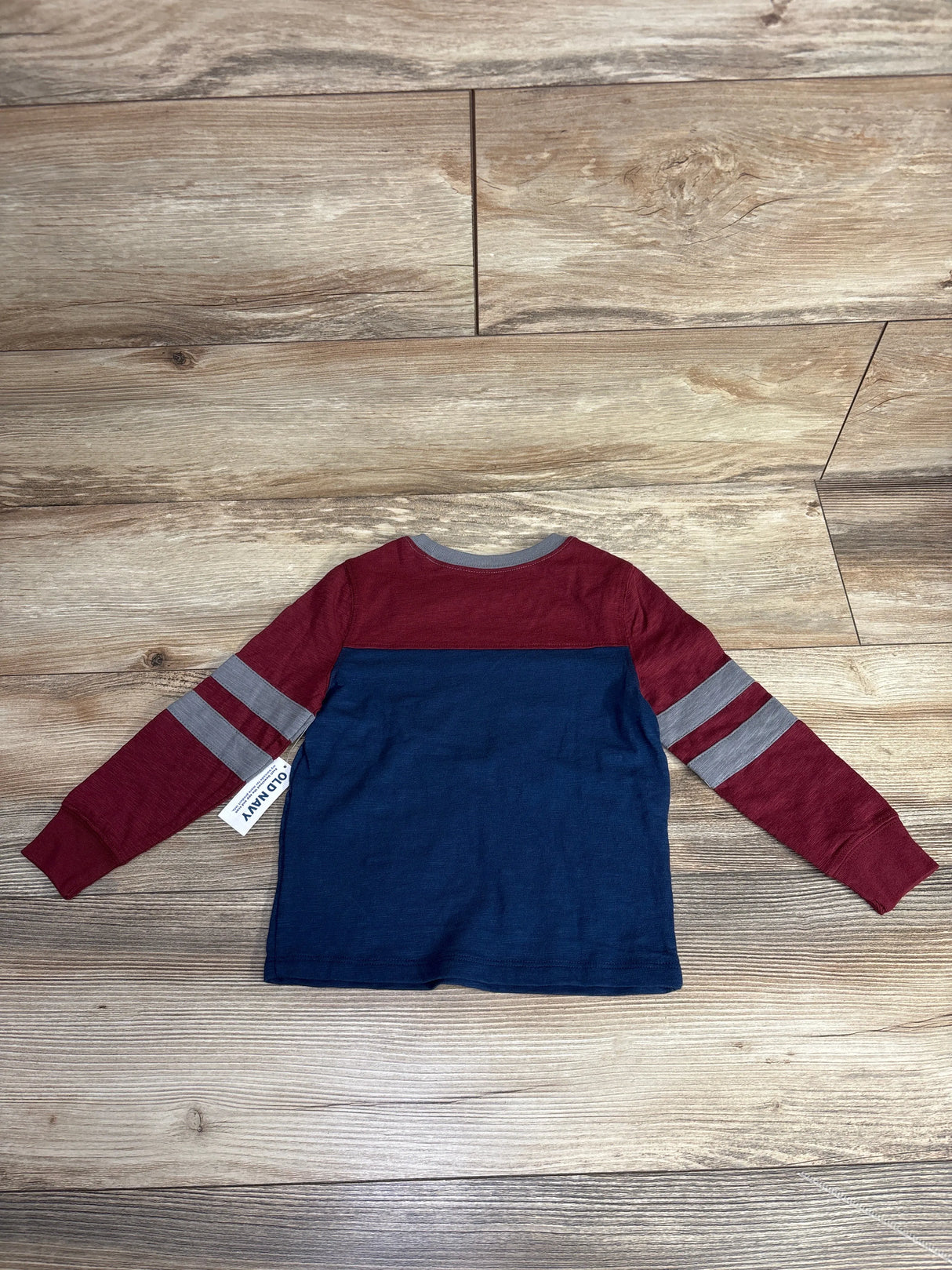 NEW Old Navy Color Block Shirt Red sz 3T