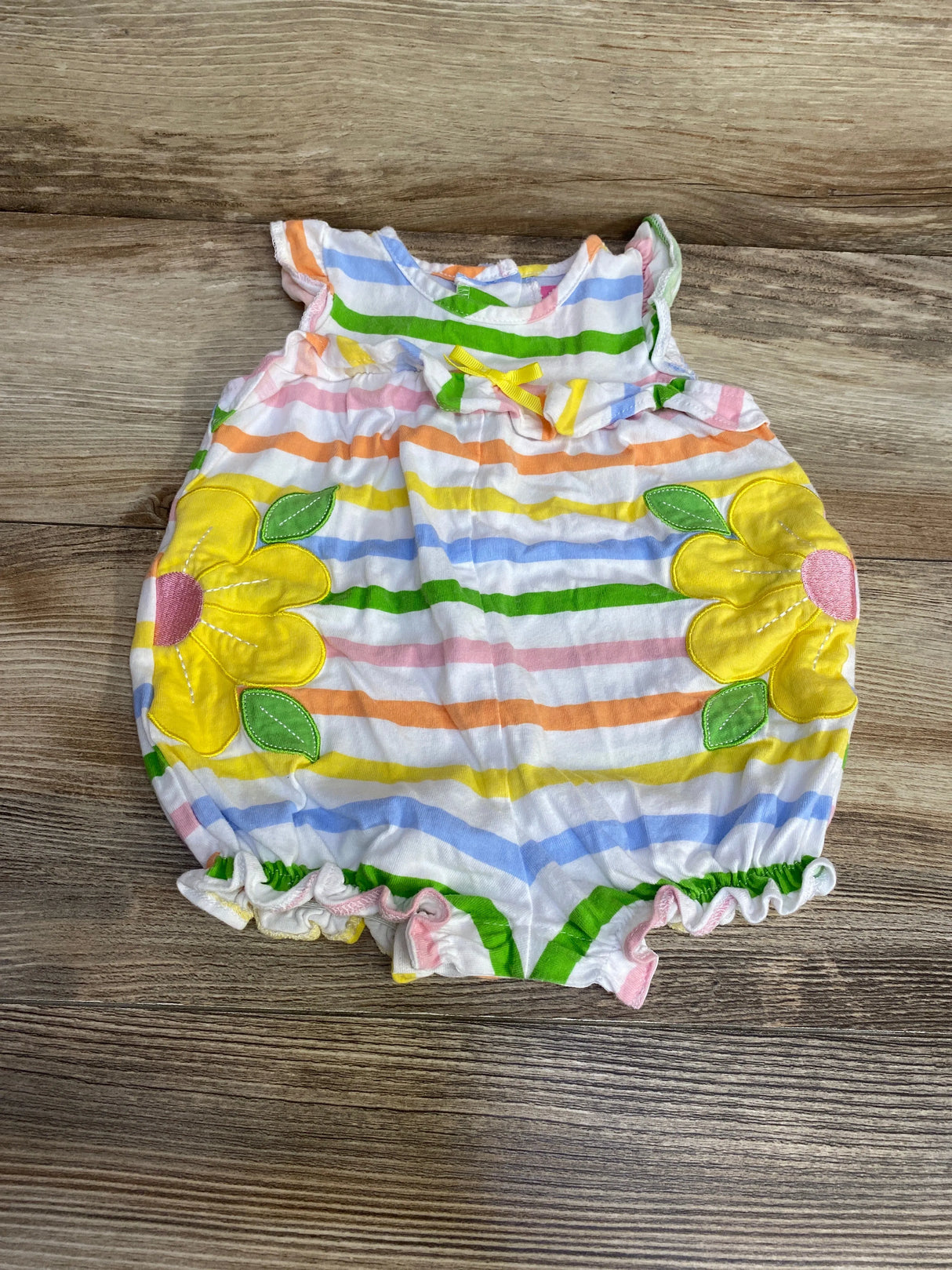 Goodlad Striped Shortie Romper White sz 6m - Me n Mommy To Be