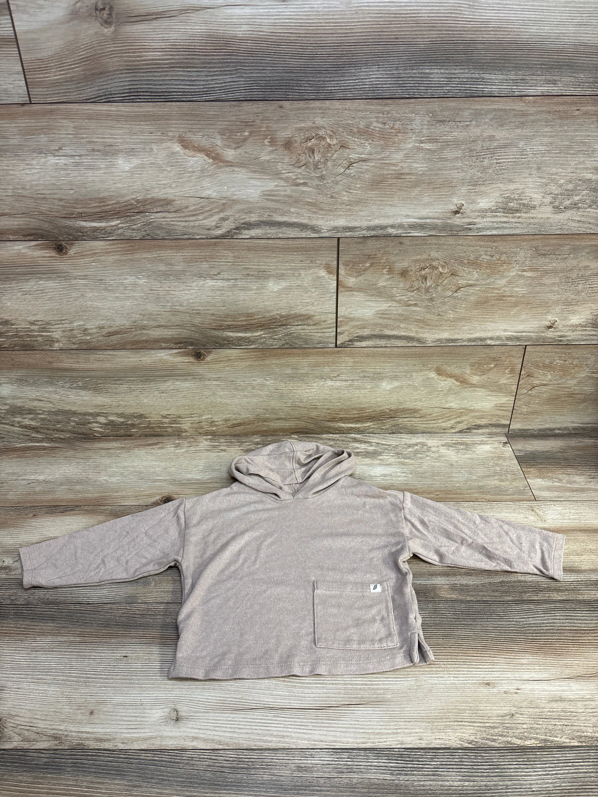 Easy Peasy Hacci Hoodie Oatmeal sz 24m