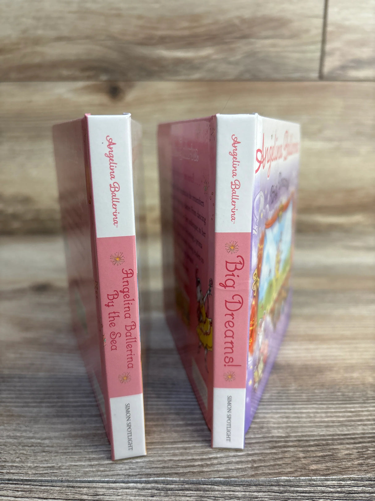 Angelina Ballerina Big Dreams & By The Sea Board Books 2pk