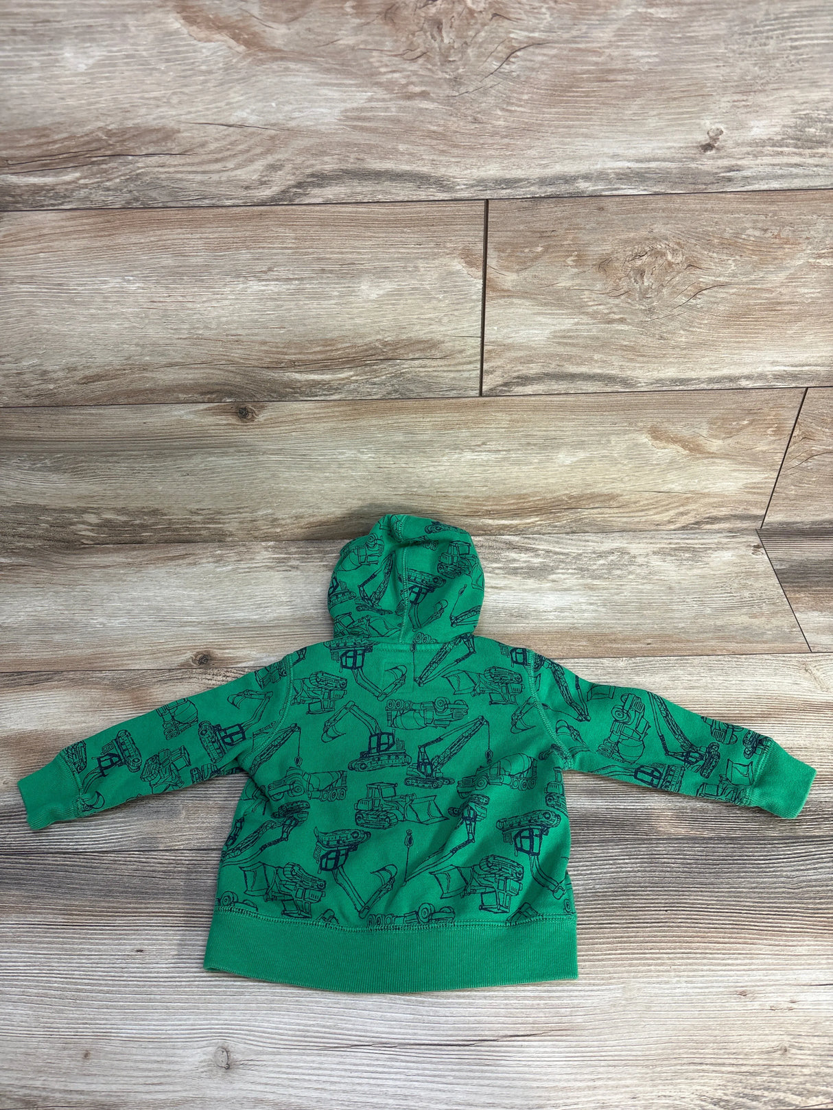Baby Gap Excavator Full Zip Jacket Green sz 12-18m