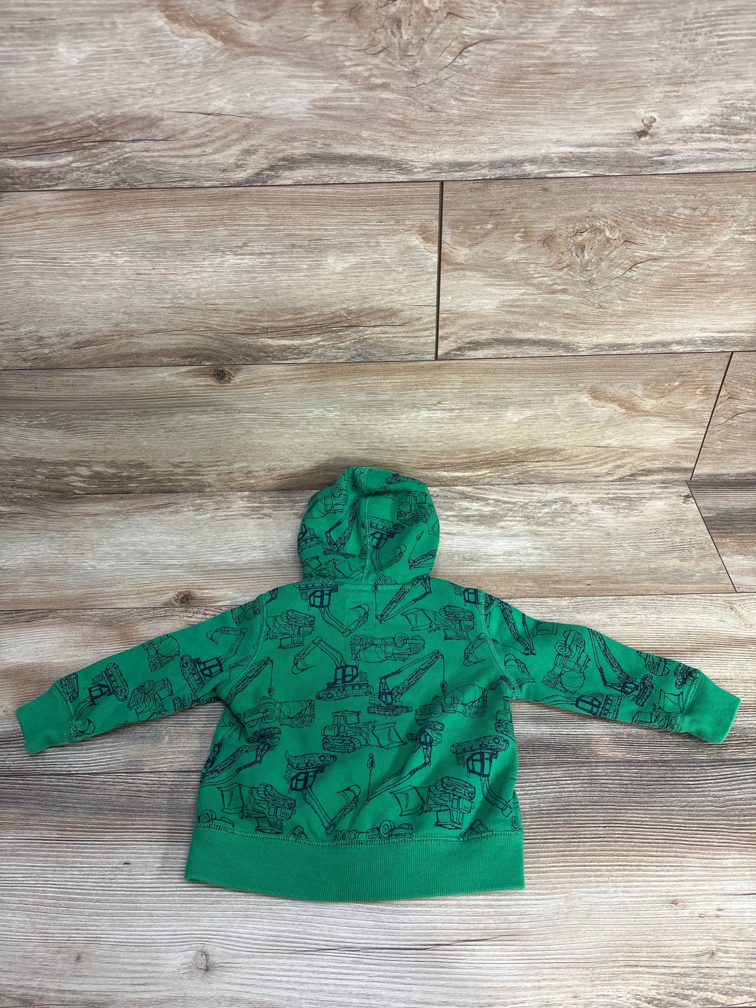 Baby Gap Excavator Full Zip Jacket Green sz 12-18m