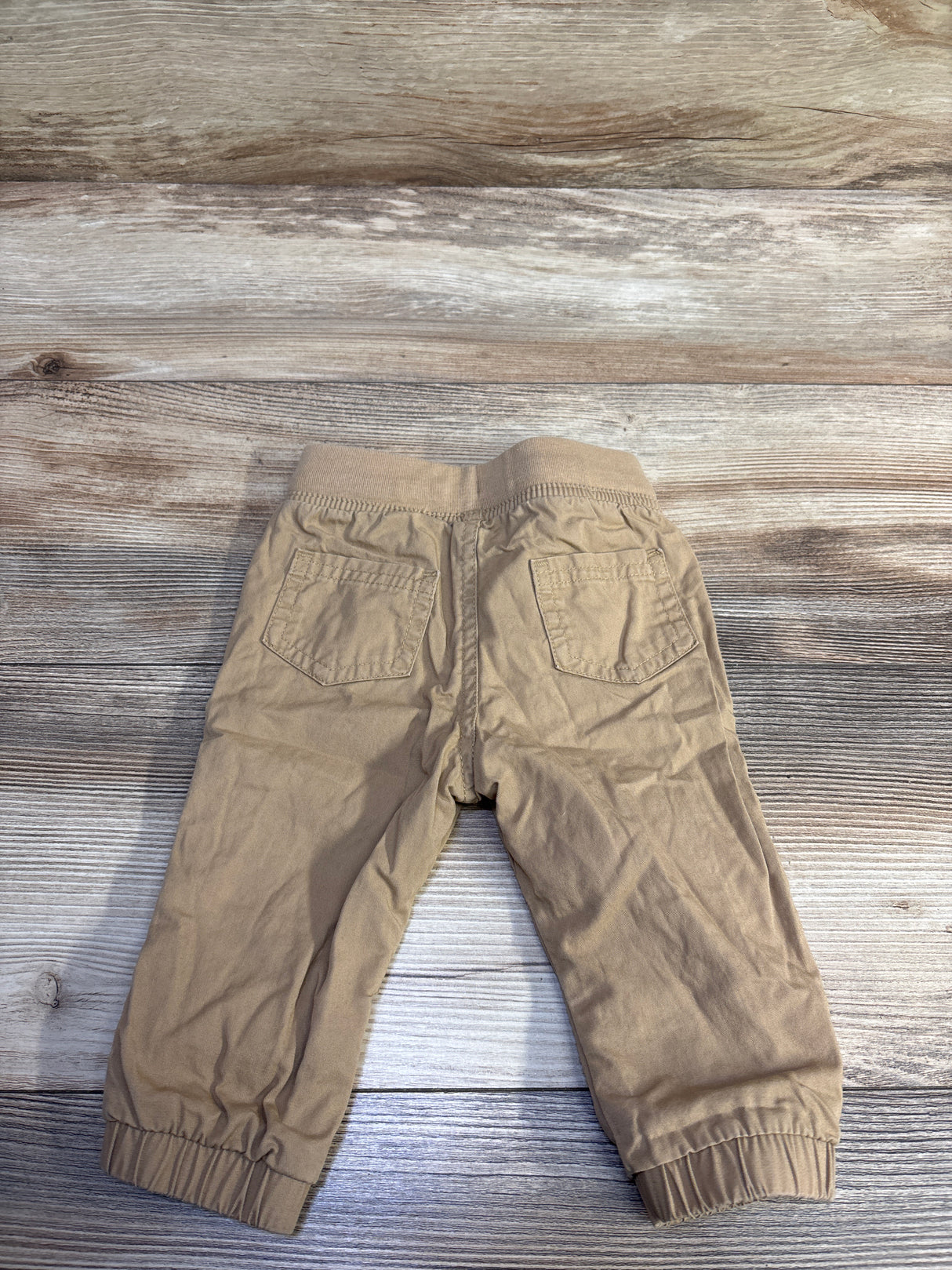 Cat & Jack Woven Drawstring Joggers Khaki sz 3-6m