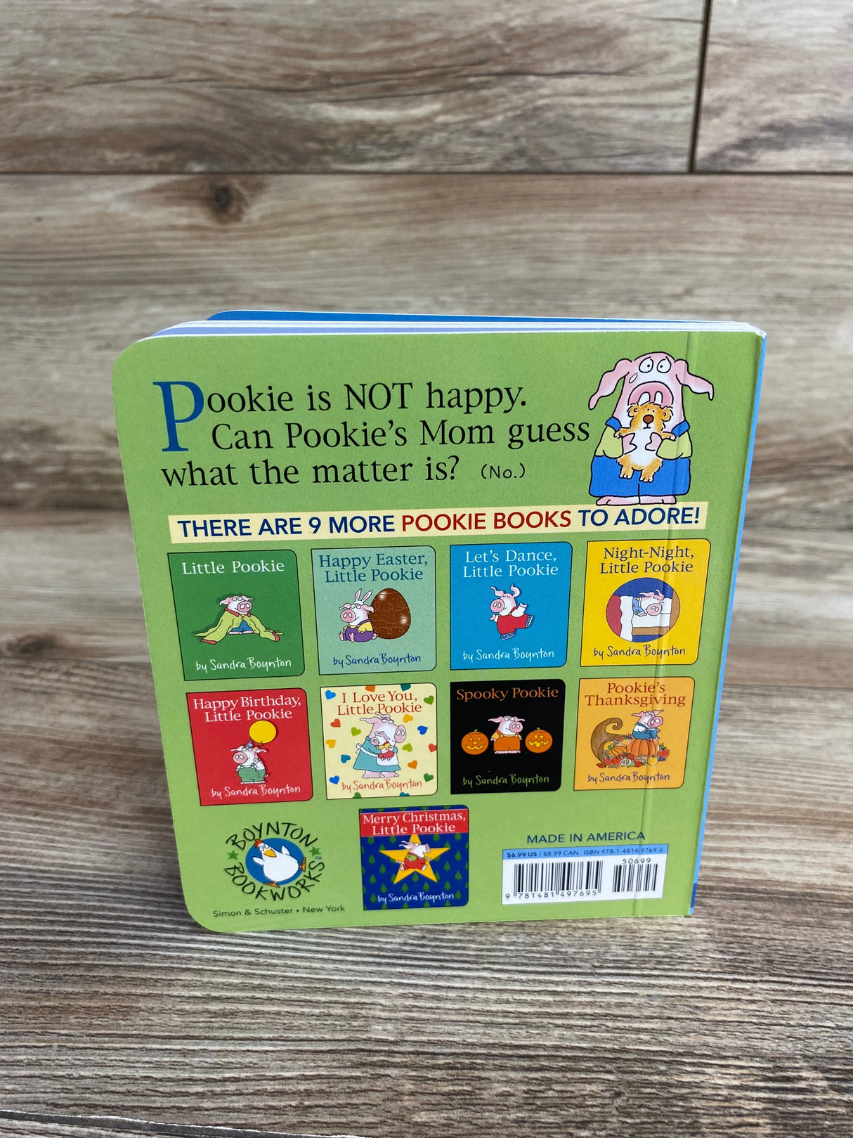 What's Wrong, Little Pookie? Board Book