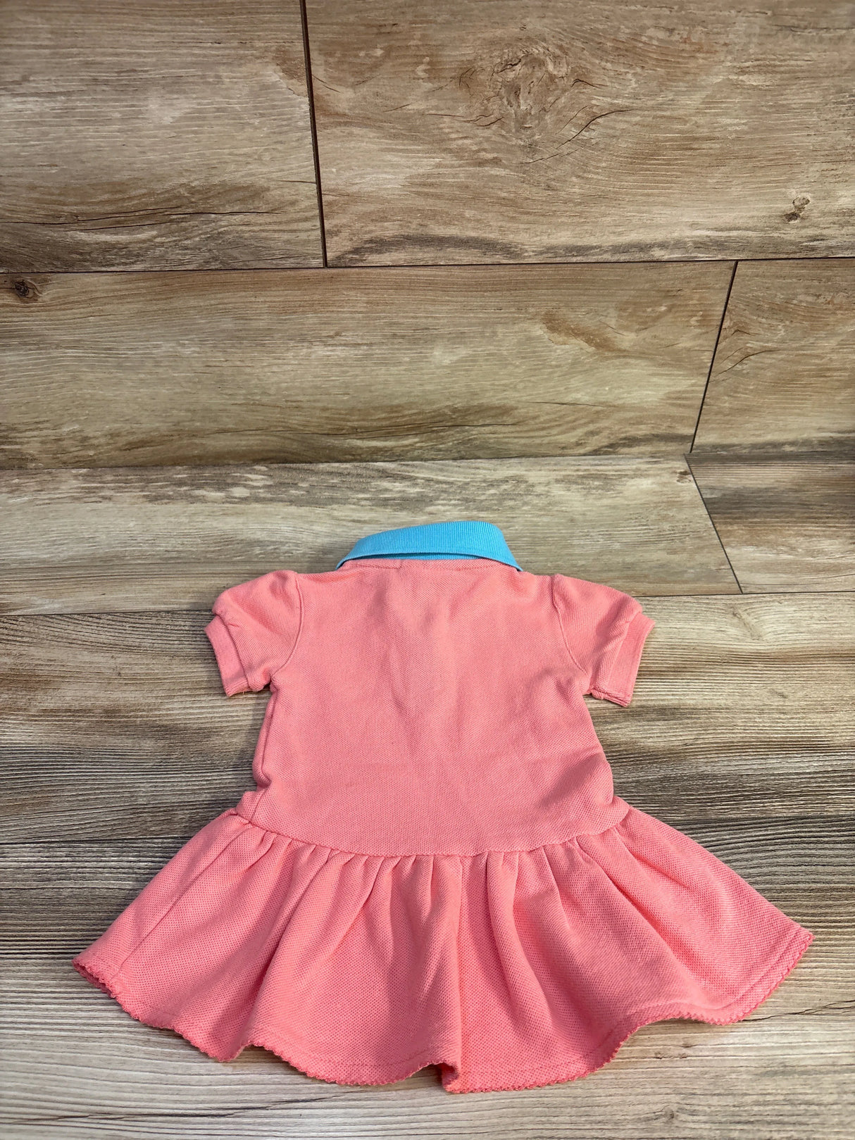 NHL Vegas Golden Knights A Line Polo Dress Coral sz 3/6m