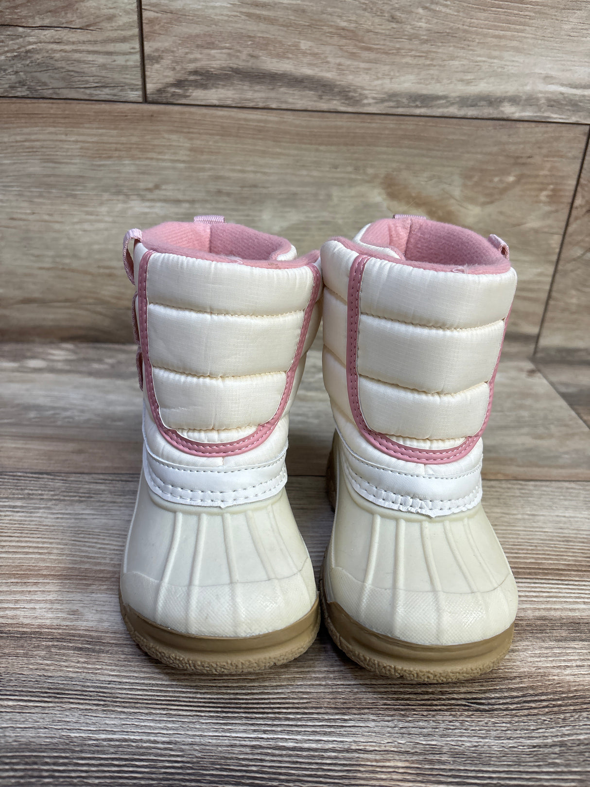 Oshkosh Splash Winter Boots Ivory sz 6c