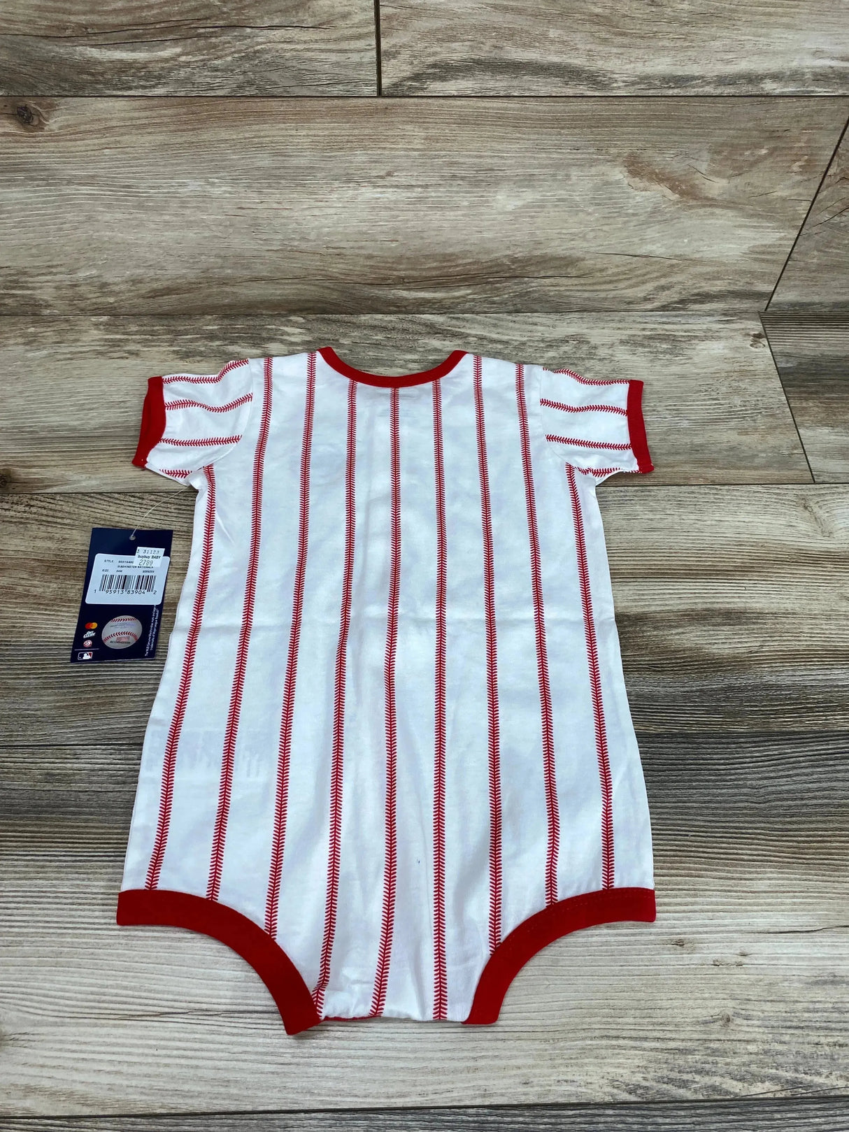 NEW Genuine Merchandise Washington Nationals Creeper White sz 24m - Me n Mommy To Be