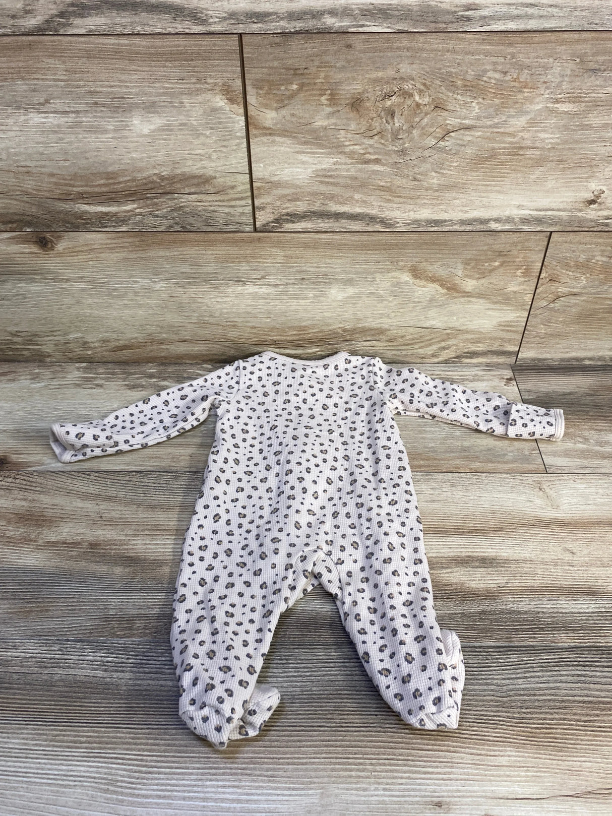 Just One You Waffle Knit Sleeper Beige sz 3m