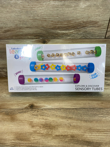 NEW Lakeshore Play & Learn Sensory Tubes - Me n Mommy To Be