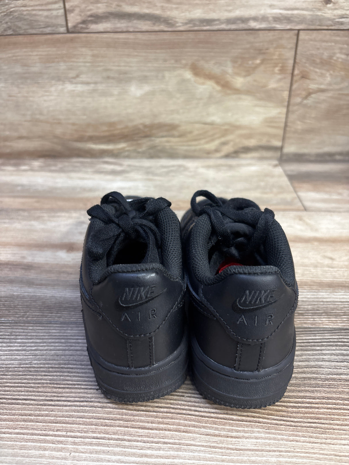 NWOT Nike Air Force 1 'Triple Black' Sneakers sz 1Y