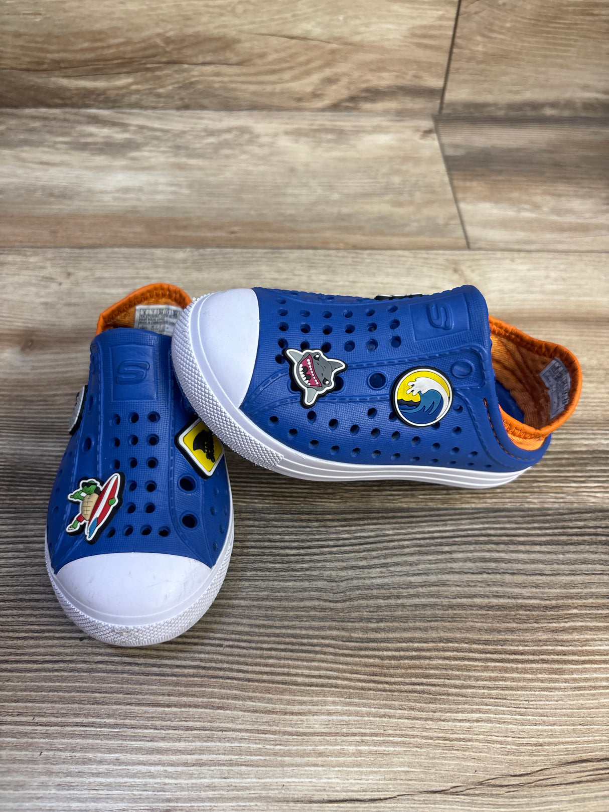 Skechers Foamies Slip On Shoe Blue sz 8c
